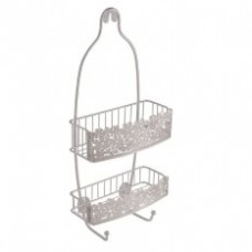 Interdesign Shower Caddy (Clear/Silver Blumz)