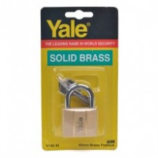 Original Yale YL-H-V140.40 40mm Padlock (Solid Brass)