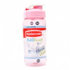 Rubbermaid PC Chug Bottle 400ml.(Pink)