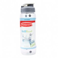 Rubbermaid PC Chug Bottle 600ml (Steel)