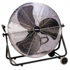 Deton 24" Super High Velocity 3 Speed Industrial Floor Fan DN-FF-60M (Chrome)