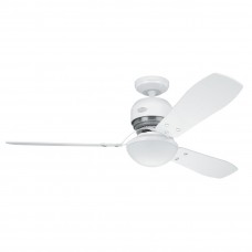 Hunter Lite Industrie II 50851 52" Blade Diameter Industrial Ceiling Fan (White)