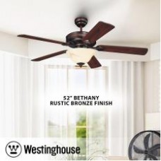 Westinghouse 52" Bethany Ceiling Fan Rustic Bronze
