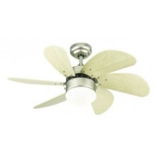 Westinghouse 78144 30" Turbo Swirl Ceiling Fan (Light Maple)