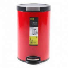 Eko 12L Trash Bin Soft Close Pedal Bin (Red)