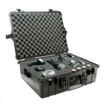 Pelican 1600BLK Medium Case with Foam (Black)