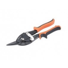 Tactix Aviation Left Cut Tin Snip (Black/Orange)