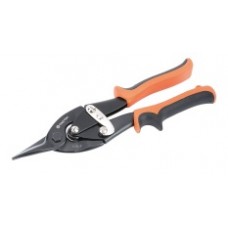  Tactix Aviation Tin Snip Straight - 250mm (Black/Orange)