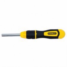 Stanley 68-010 Screwdriver Set Multi-Bit Ratcheting 10pc (Yellow)