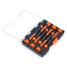 Tactix Screwdriver Precision Set 6-pc (Black/Orange)