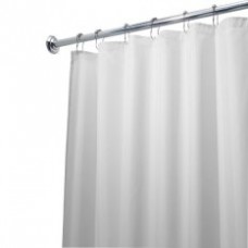 Interdesign Shower Curtain (White Poly)