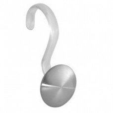 Interdesign Shower Hook Set Forma (Brushed Stainless)