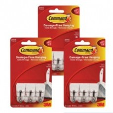 3M Command Utensil Hooks Bundled of 3 (White)