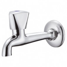 Eurostream Wall-Mounted Triangle Handle Faucet with Flange (Chrome)