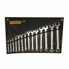 Stanley 87-036 Wrench Set Combination 14pc 8mm-24mm (Silver)