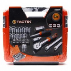 Tactix 1/4 Inch and 3/8 Inch. Drive Socket Set