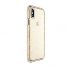 Speck Products Presidio Clear + Glitter Case for iPhone X - Clear