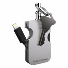 Fuse Chicken Armour Travel Lightning Cable (Silver/Black)
