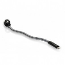 Fuse Chicken Titan 9" Loop Lightning Cable (Black/Silver)