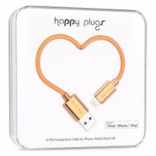 Happy Plugs Deluxe Edition Lightning Charge/Sync Cable 2m (Rose Gold)