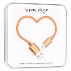 Happy Plugs Deluxe Edition Micro-USB Charge/Sync Cable 2m (Rose Gold)