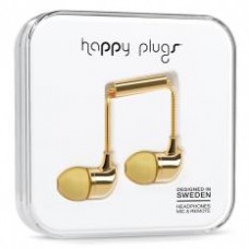 Happy Plugs In-Ear Headphone Deluxe Edition (Gold)