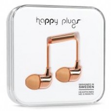 Happy Plugs In-Ear Headphone Deluxe Edition (Rose Gold)