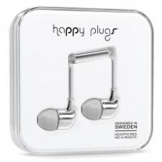 Happy Plugs In-Ear Headphone Deluxe Edition (Silver)