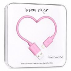 Happy Plugs Lightning Charge/Sync Cable 2m (Pink)