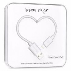 Happy Plugs Lightning Charge/Sync Cable 2m (White)