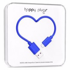 Happy Plugs Micro-USB Charge/Sync Cable 2m (Cobalt)