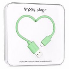 Happy Plugs Micro-USB Charge/Sync Cable 2m (Mint)