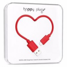 Happy Plugs Micro-USB Charge/Sync Cable 2m (Red)