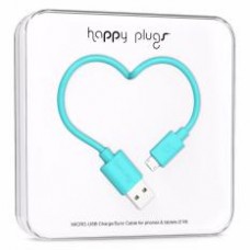 Happy Plugs Micro-USB Charge/Sync Cable 2m (Turquoise)