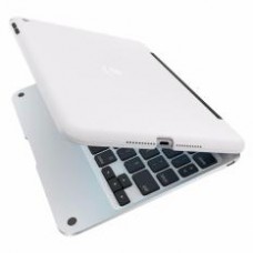 Incipio ClamCase Pro Bluetooth Keyboard for iPad Mini 4 (White Silver)