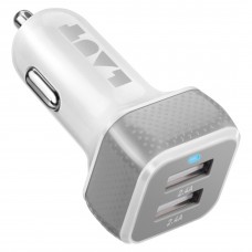 LAU CAR CHARGER POWER DASH 4.8A WH