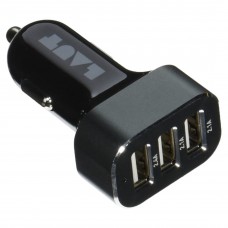 LAU CAR CHARGER POWER DASH 6.6A BK