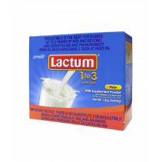 Lactum 1+ Plain Milk Supplement Powder 1-3 years old 1.2kg