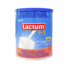 Lactum 1+ Plain Milk Supplement Powder 1-3 years old 900g