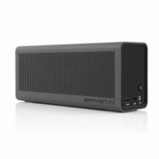 BRAVEN 805 Portable Wireless Bluetooth Speaker - Gray / Black