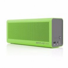 BRAVEN 805 Portable Wireless Bluetooth Speaker - Green / Gray