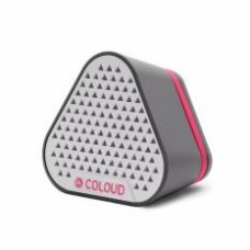 Coloud Bang Wired Speaker - Gray/Pink