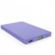 Michi Power Card Rubber 2000mAh Purple