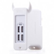 Momax U.Bull 4 USB Charger (White)