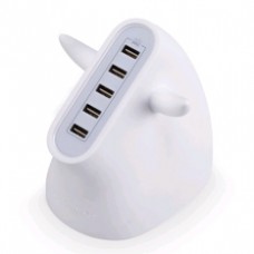 Momax U.Bull 5-Port USB Charger (White)